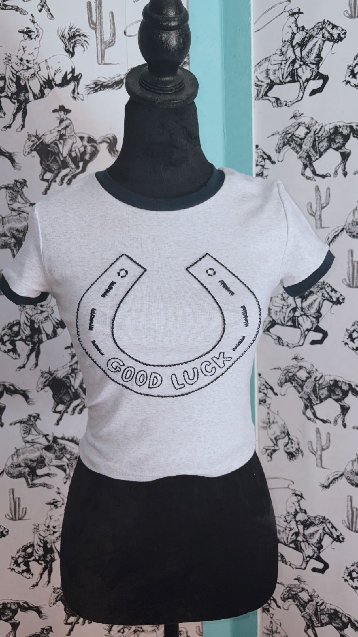 Luck of the Cowgirl Tee