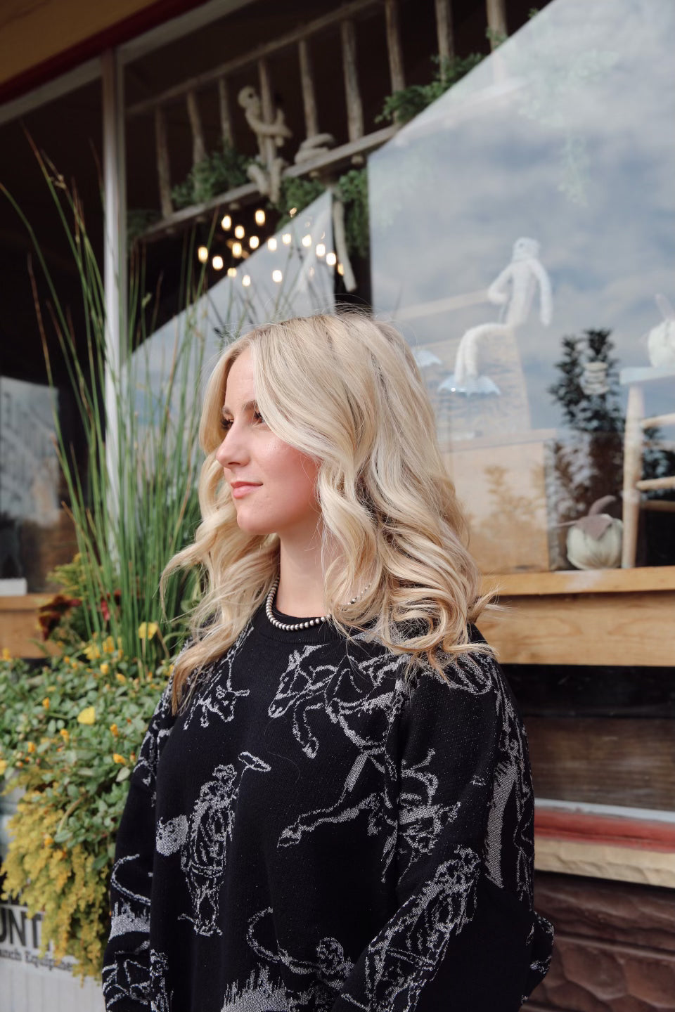The Sparkle Bronc Sweater