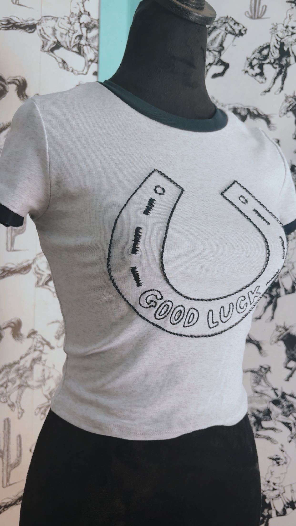 Luck of the Cowgirl Tee