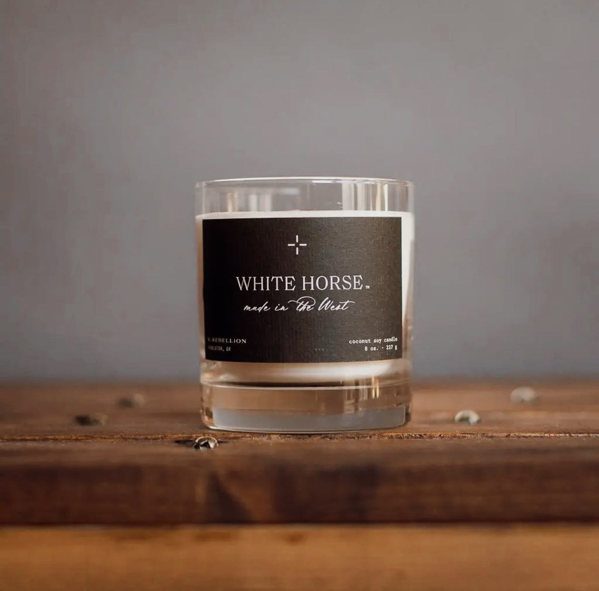 White Horse Candle