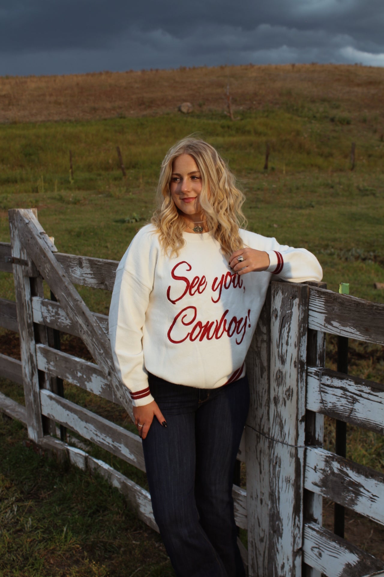 Cowboy's Farewell Sweater
