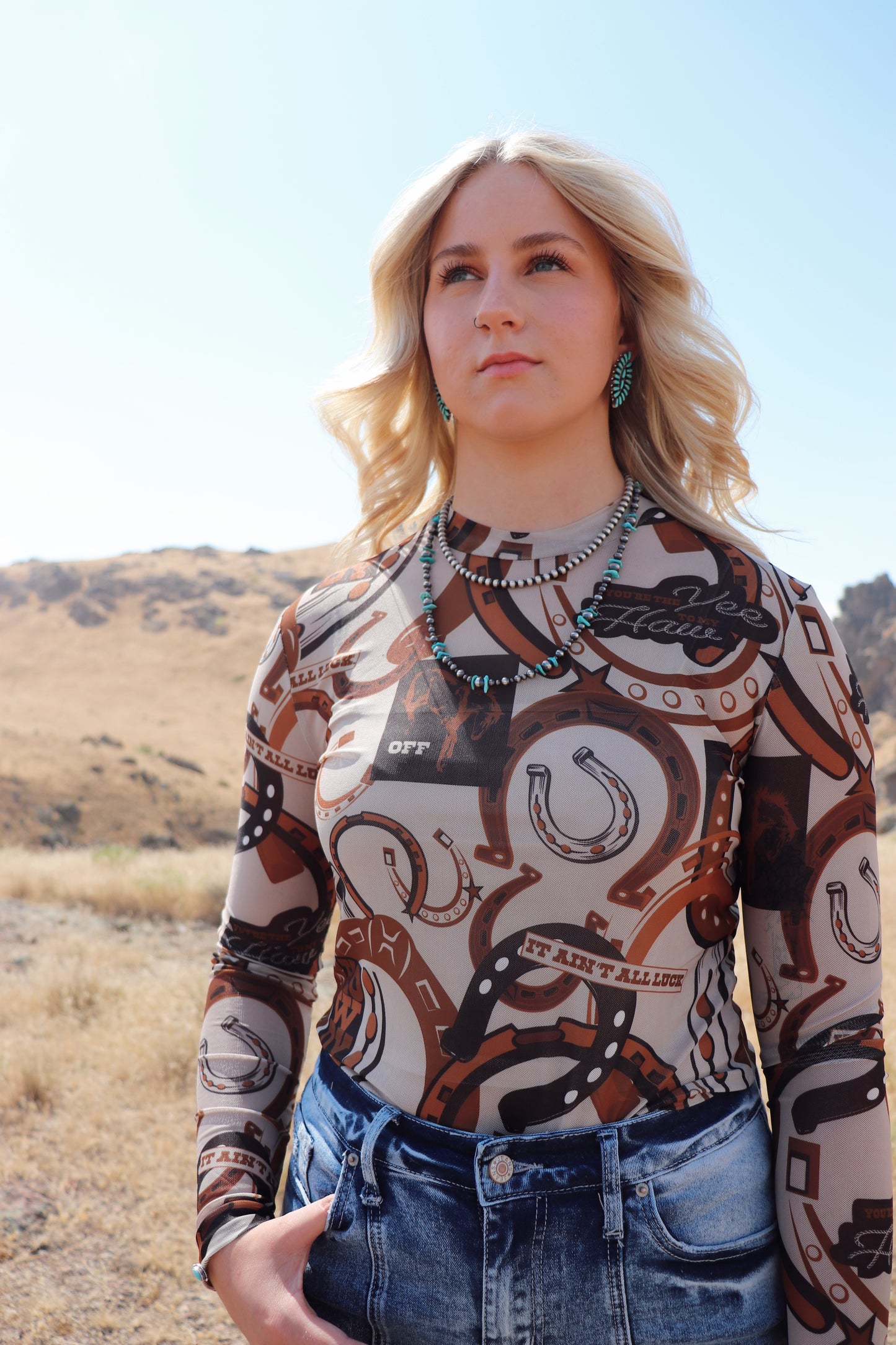 The Horseshoe Mesh top
