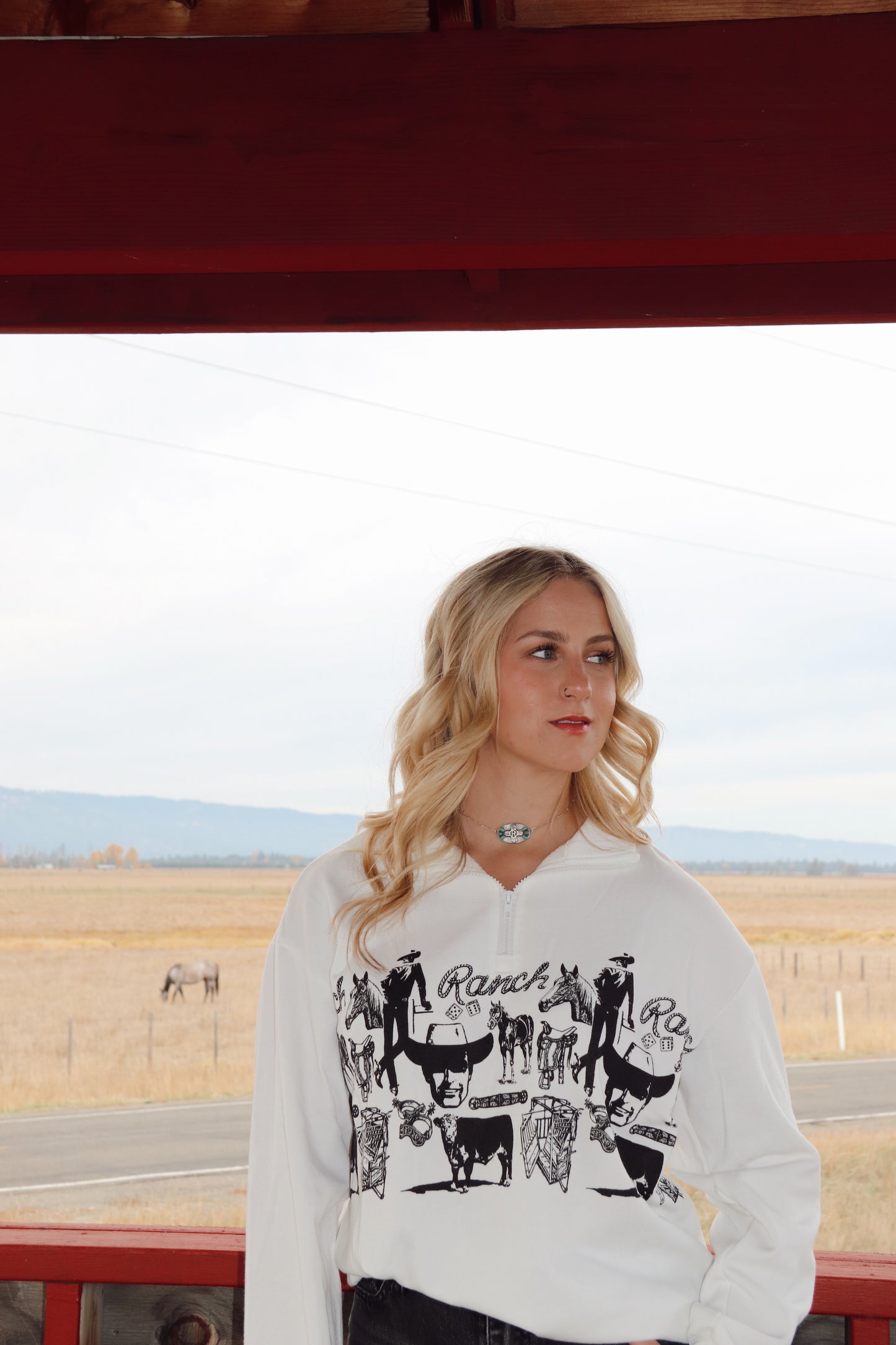 Ol Ranchin' Days Pullover