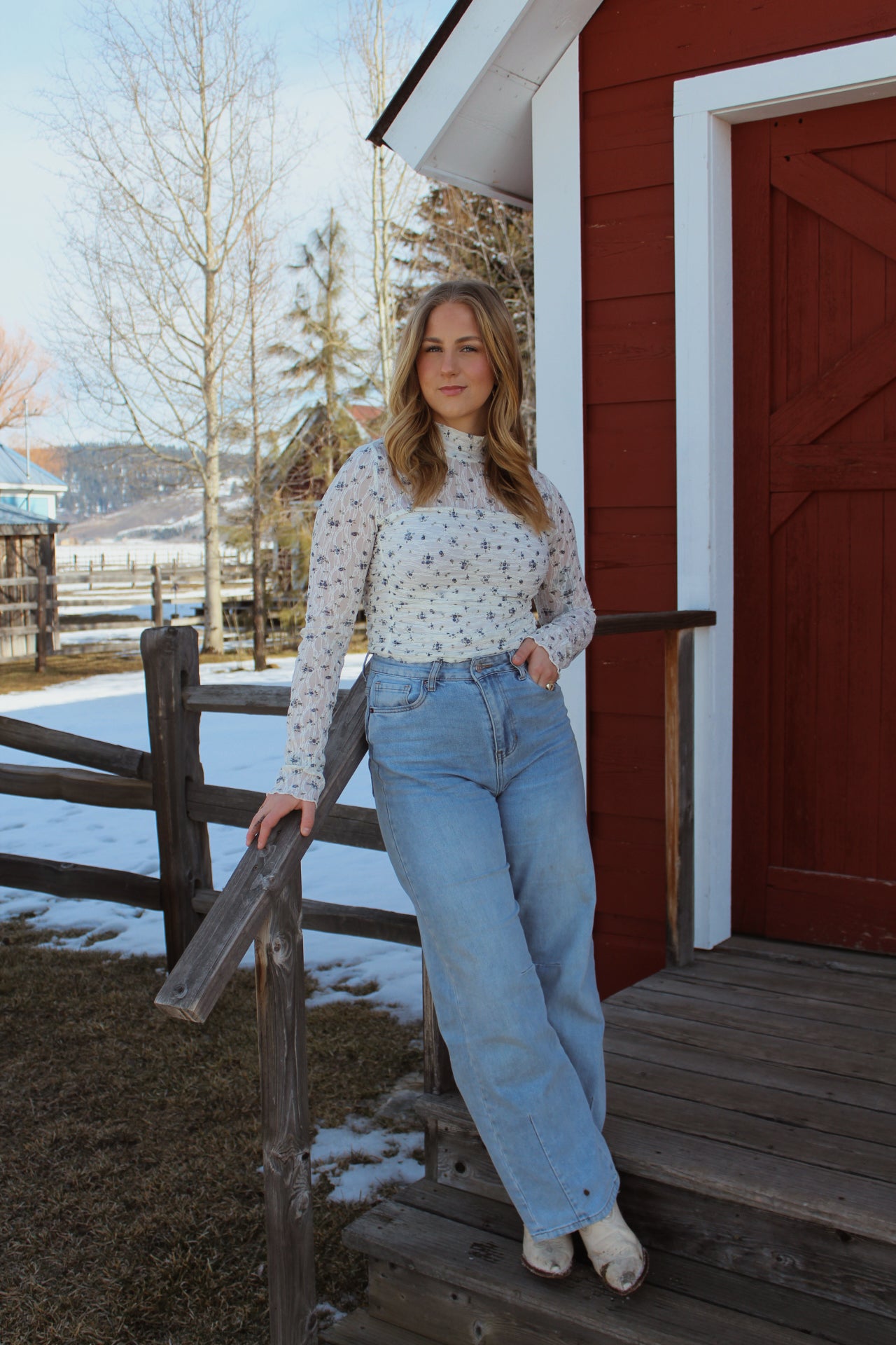 The Bluebell Prairie Bodysuit