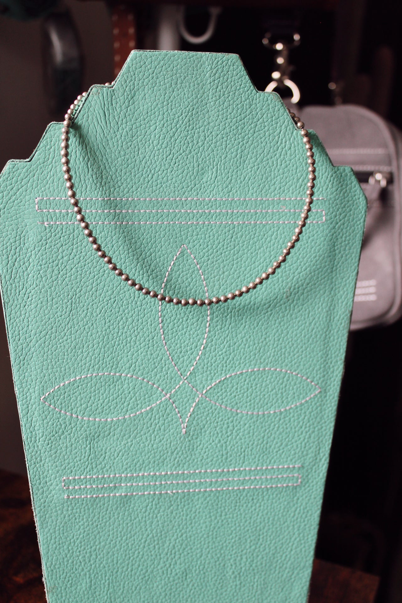 4 mm silver plated choker