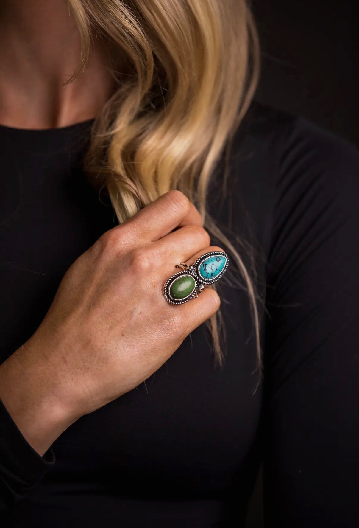 Canyon Sky Two-Stone Ring