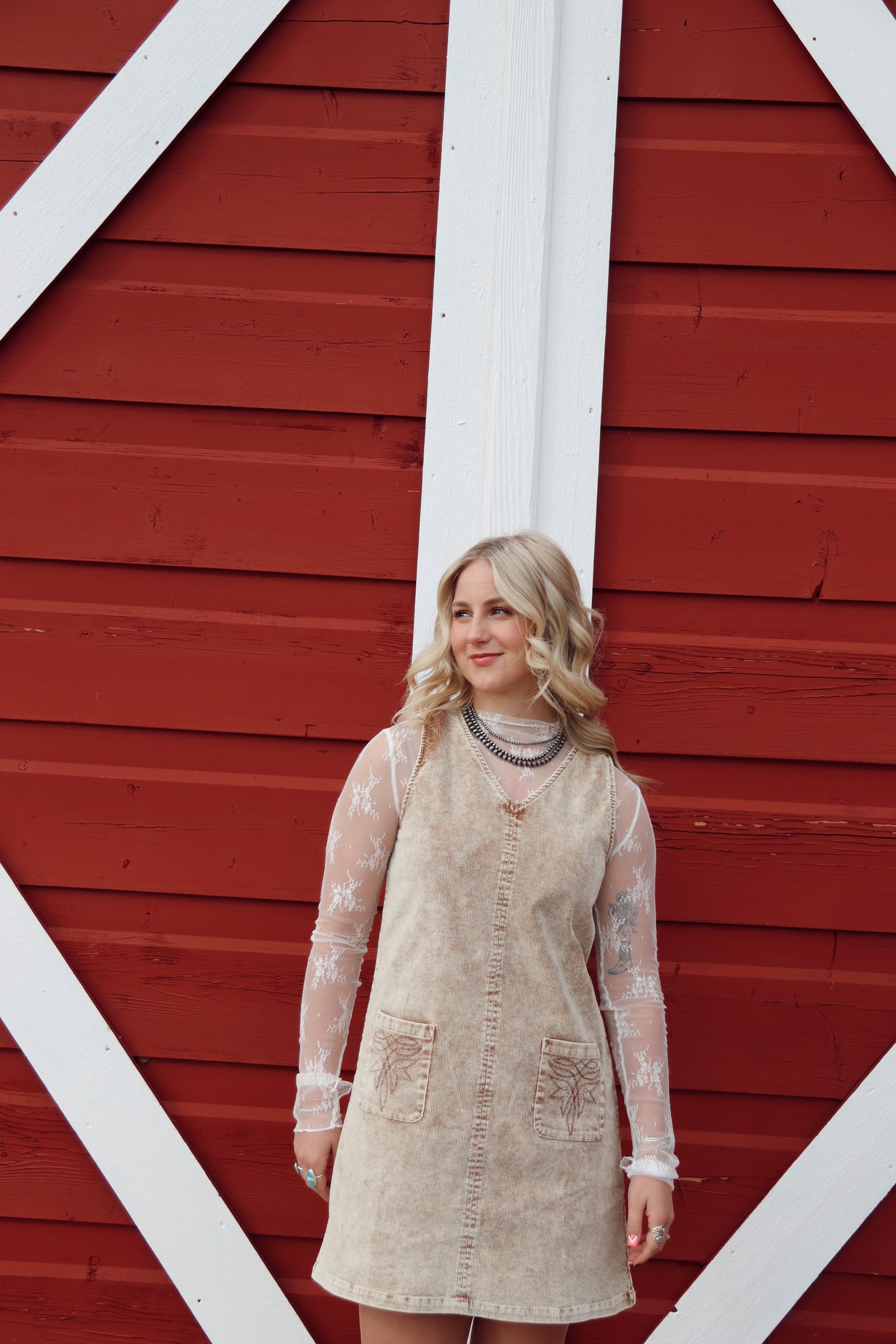 Boot Stitchin' Dress