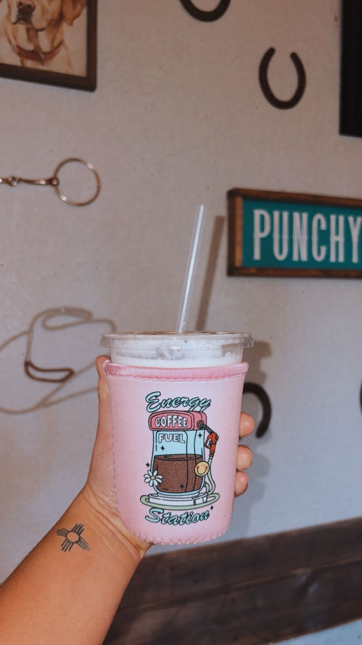 Cowgirl Coffee Coozie