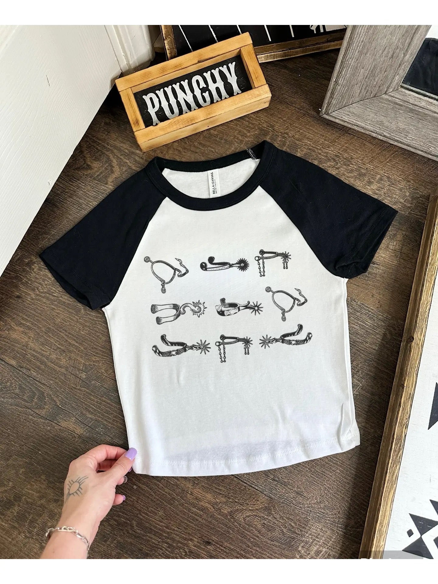 Punchy Spurs Tee
