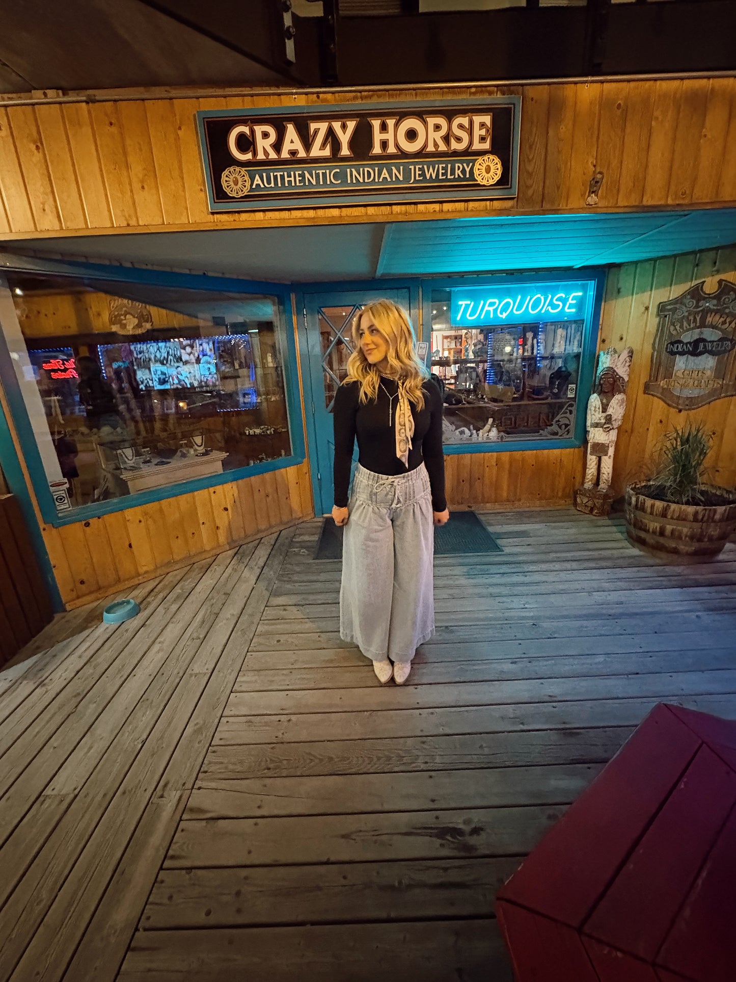 Willie Western Wide Leg Jeans