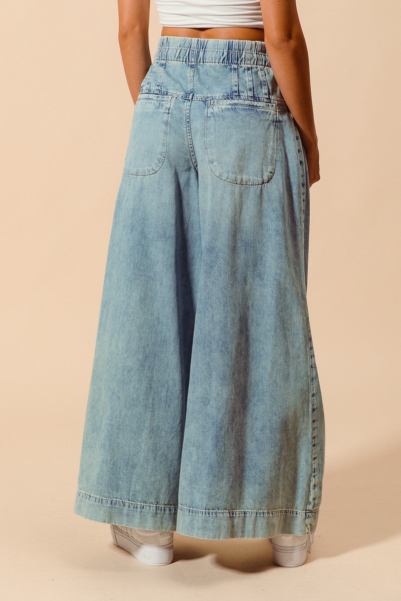 Willie Western Wide Leg Jeans