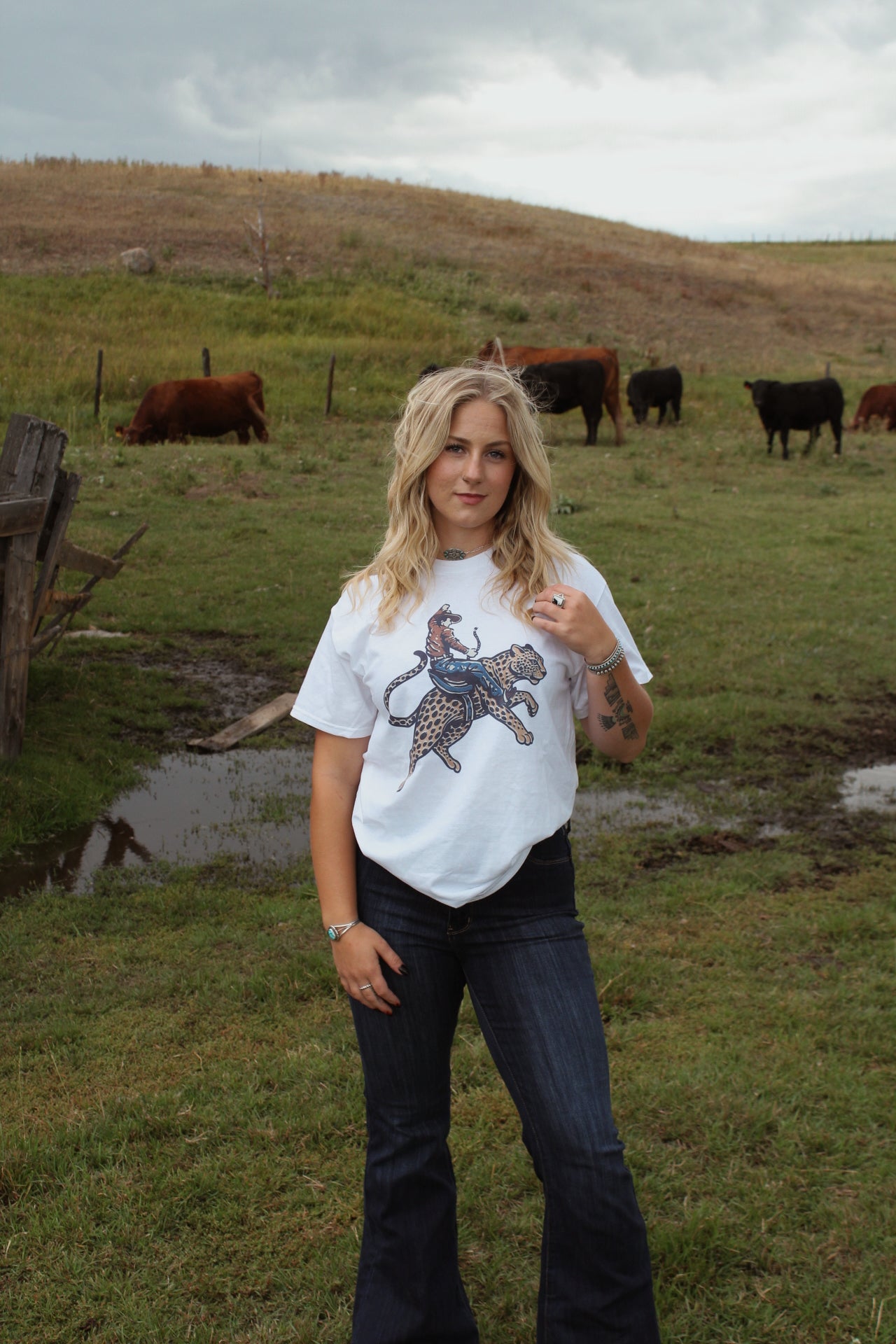 Wrangled Wild Tee