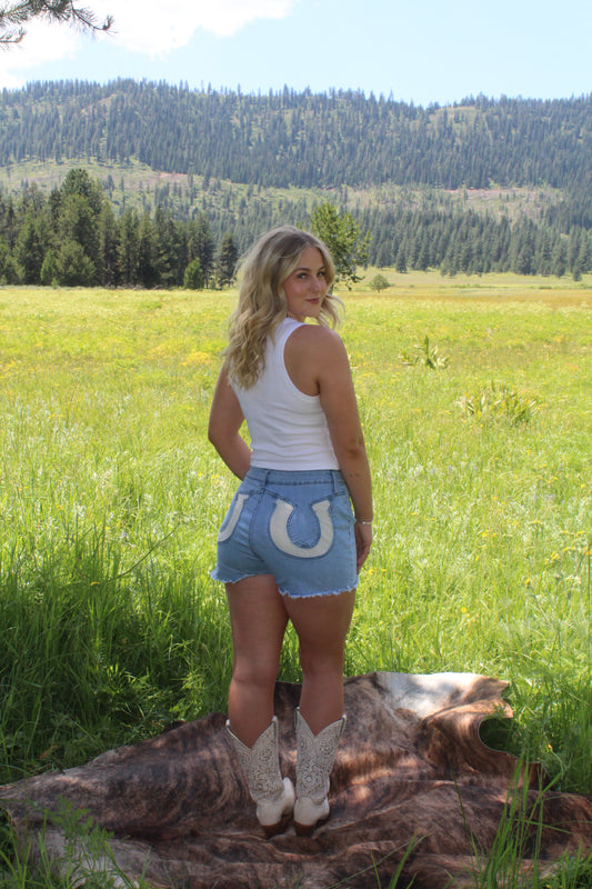 Lucky Horseshoe Shorts