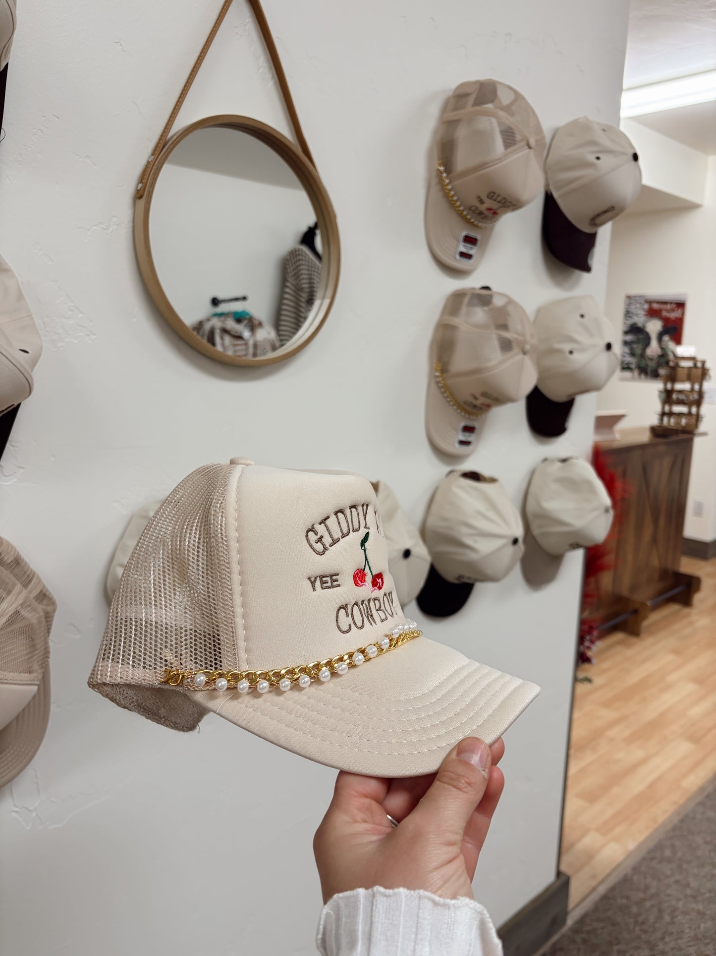 Cherry Cowboy Trucker