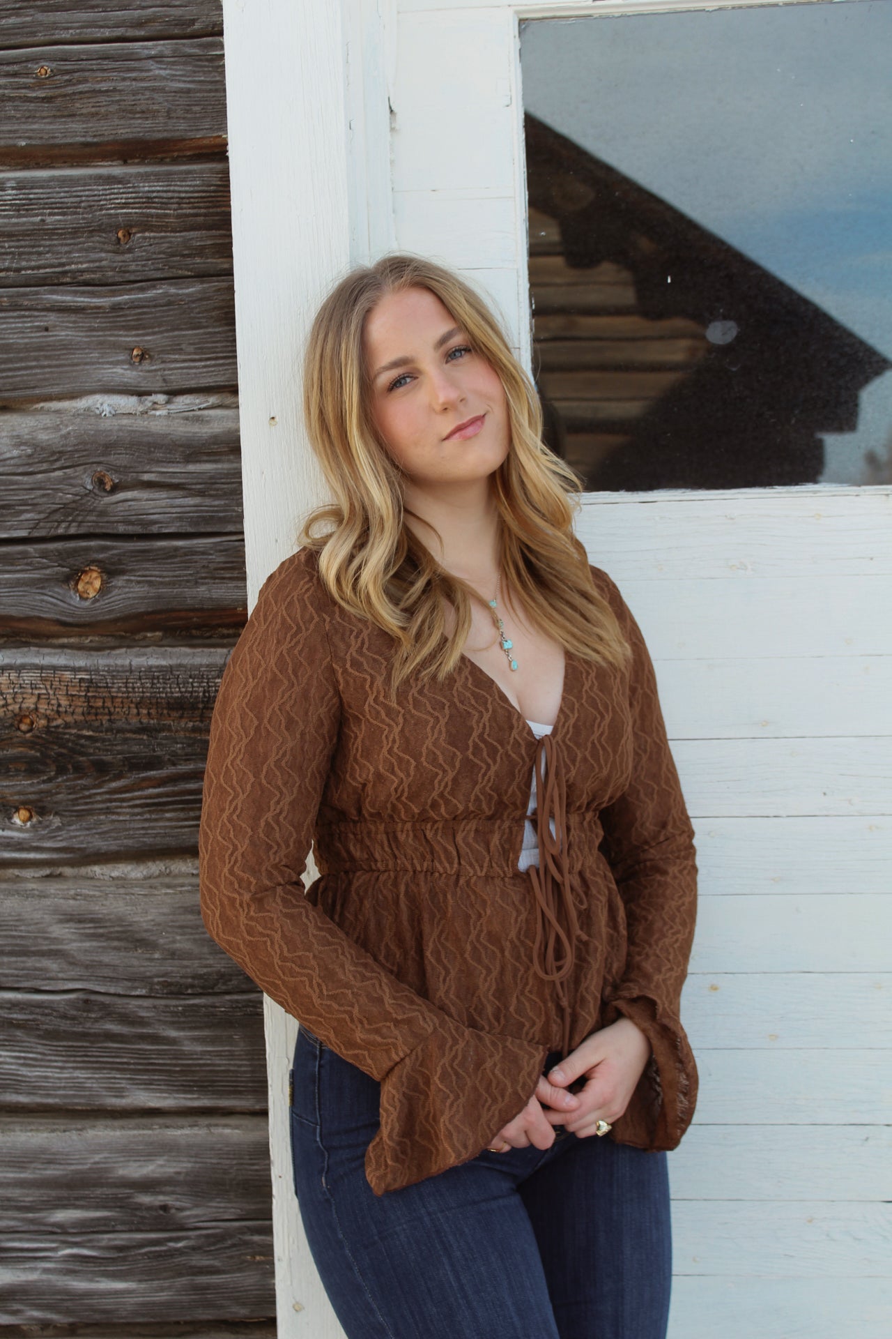 The Saddle Bloom Blouse