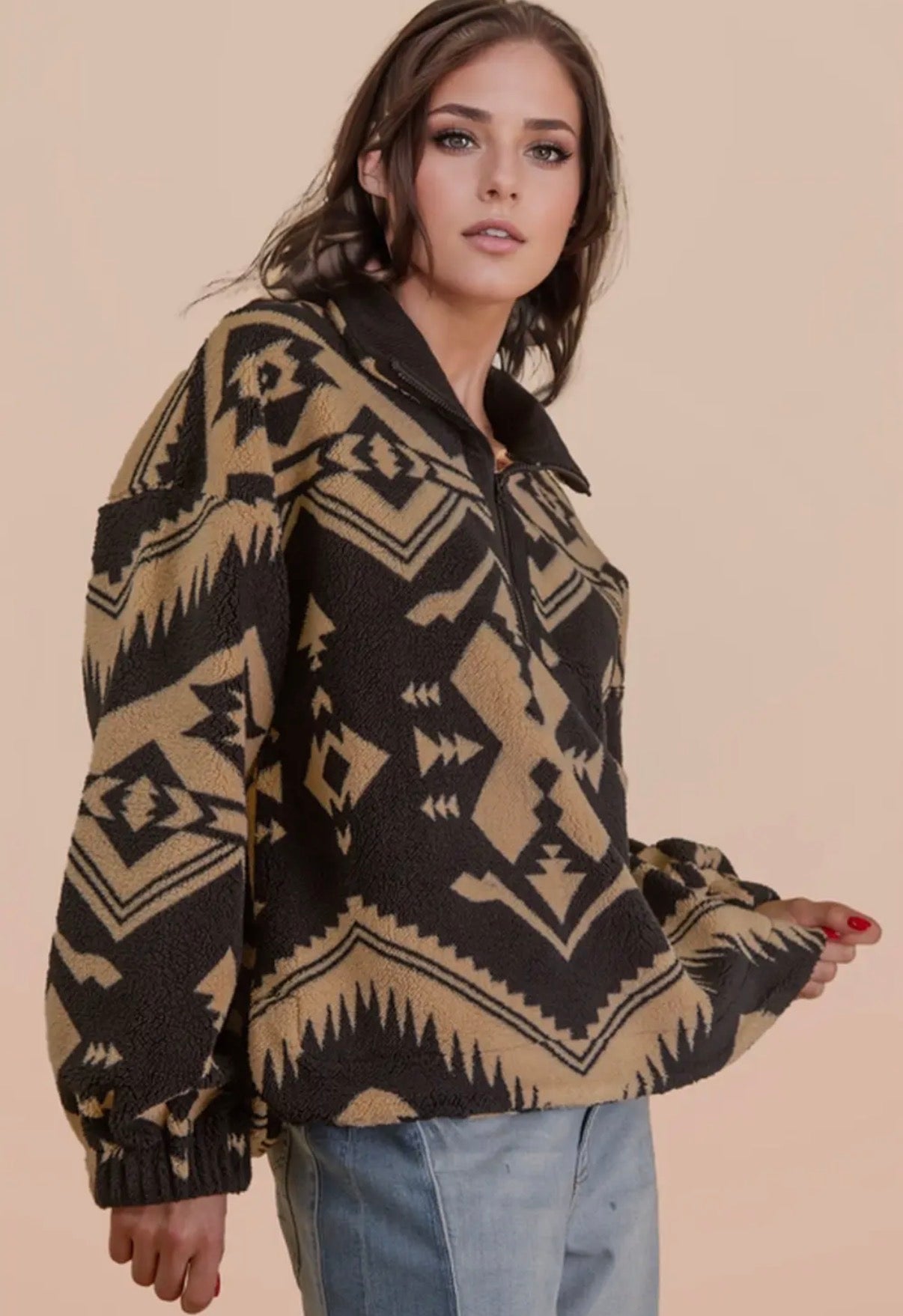 Outlaw Aztec Pullover