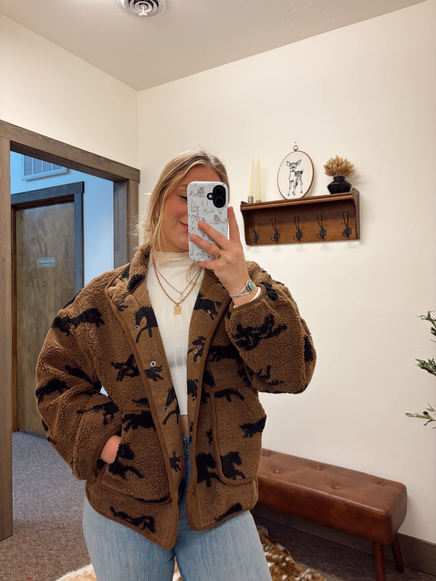 Cowgirl Comfort Sherpa