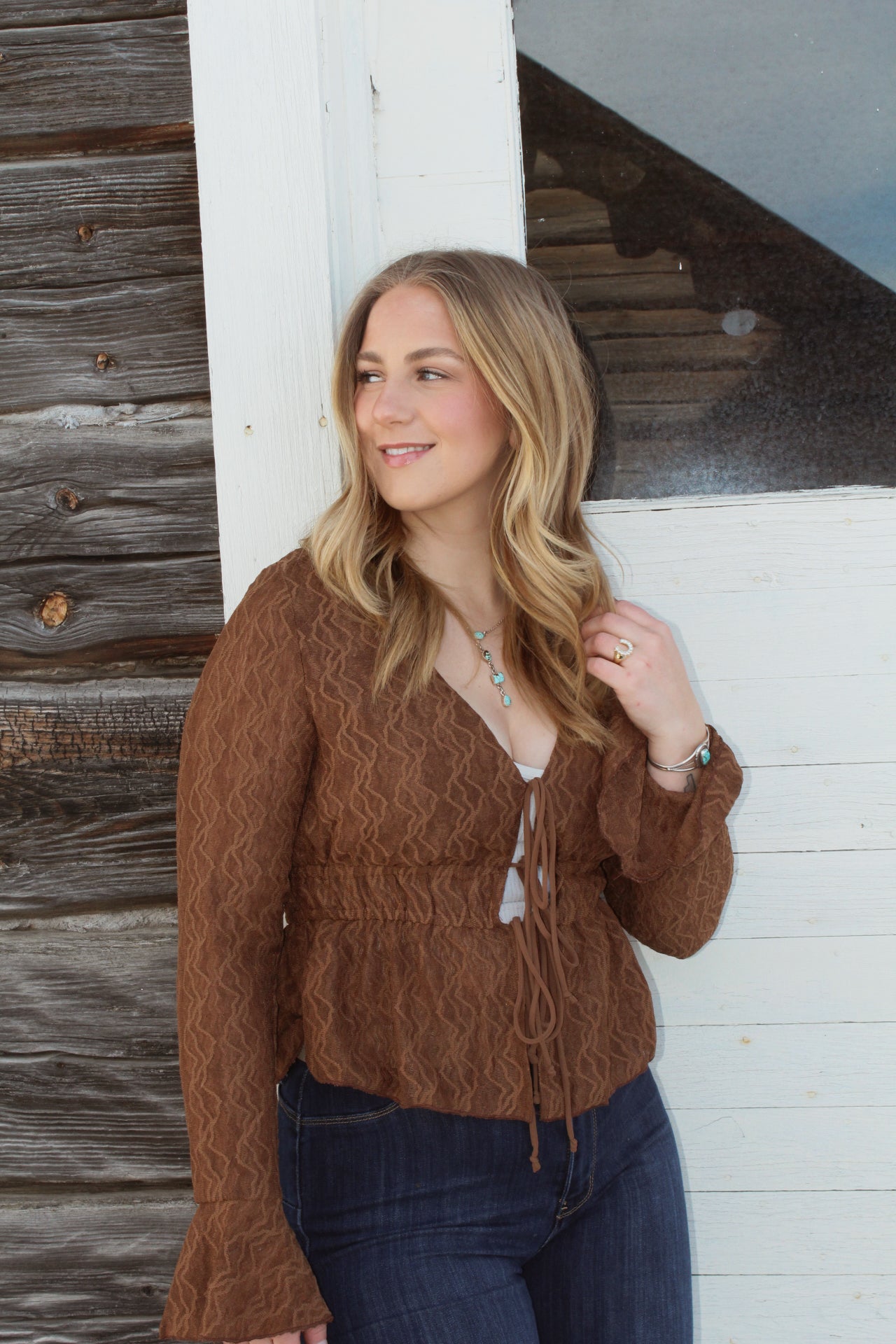 The Saddle Bloom Blouse