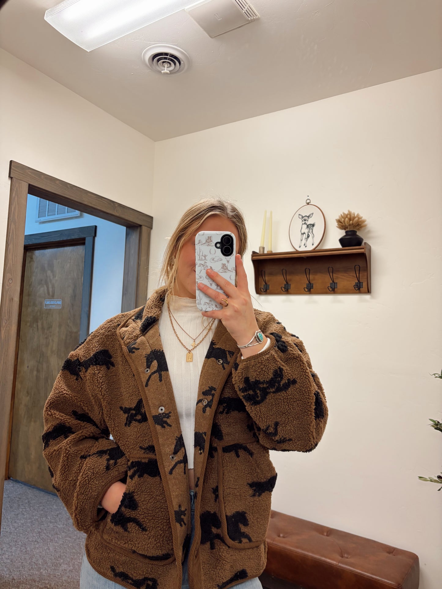 Cowgirl Comfort Sherpa