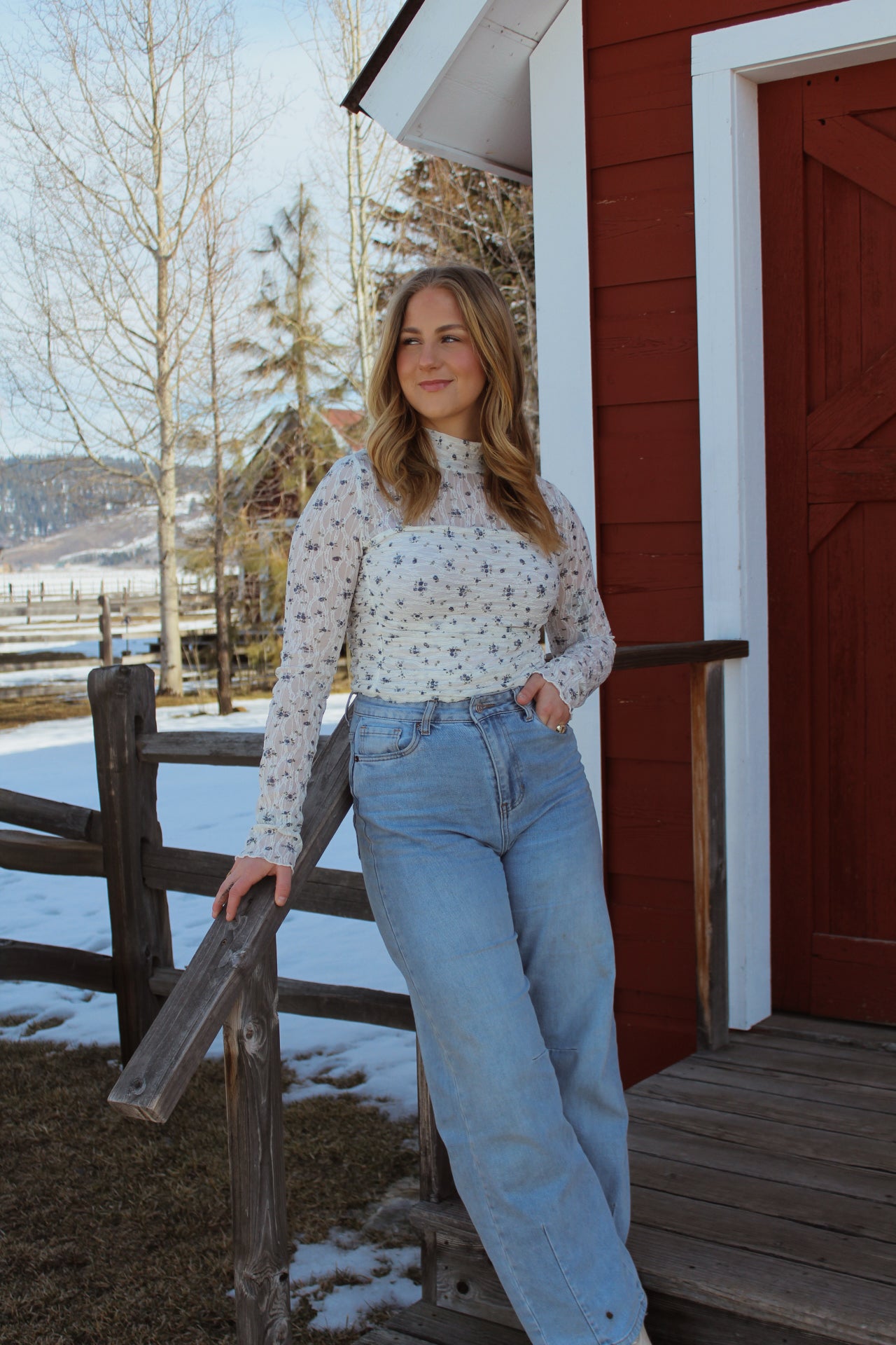 The Bluebell Prairie Bodysuit