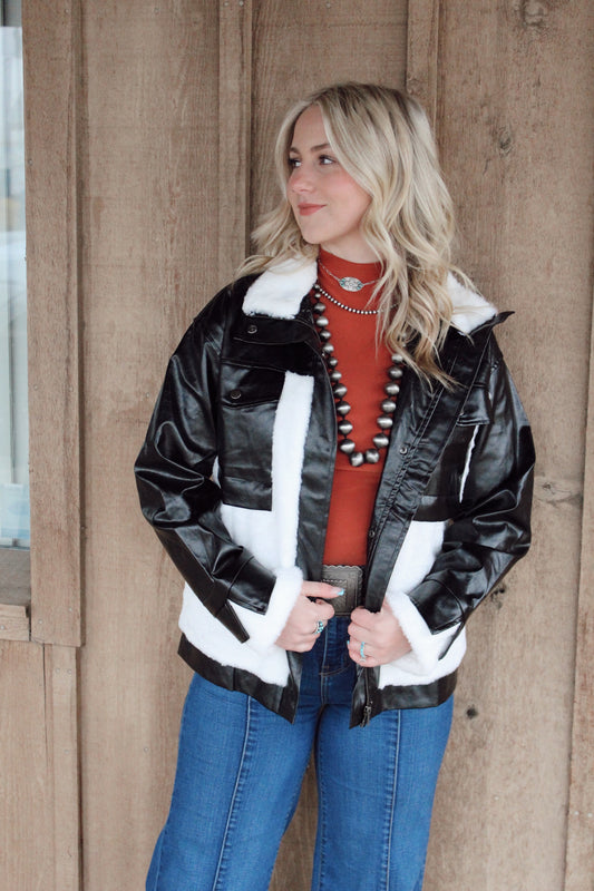 The Moolah leather jacket