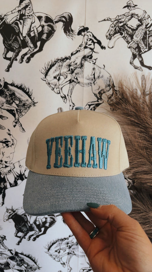 YEEHAW embroidered trucker hat