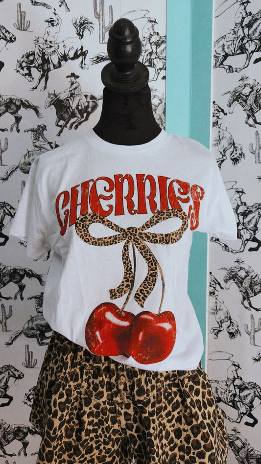 Cherry Sweetheart Tee