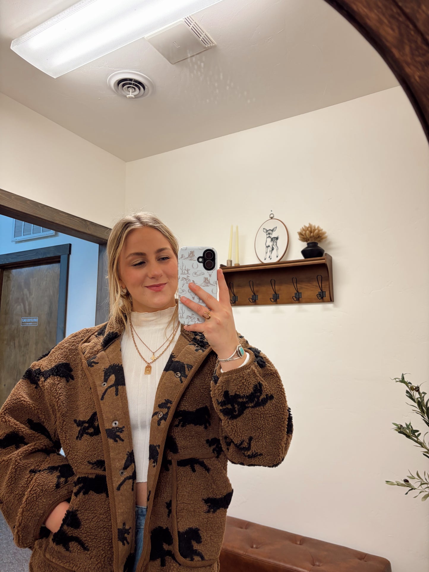 Cowgirl Comfort Sherpa