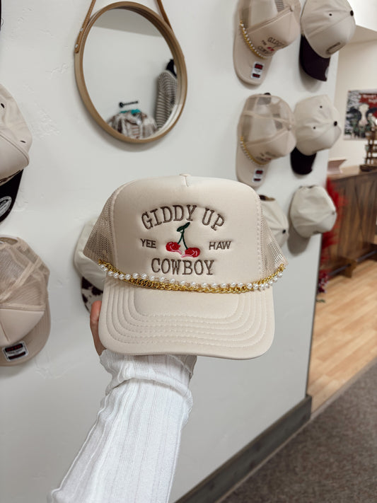Cherry Cowboy Trucker