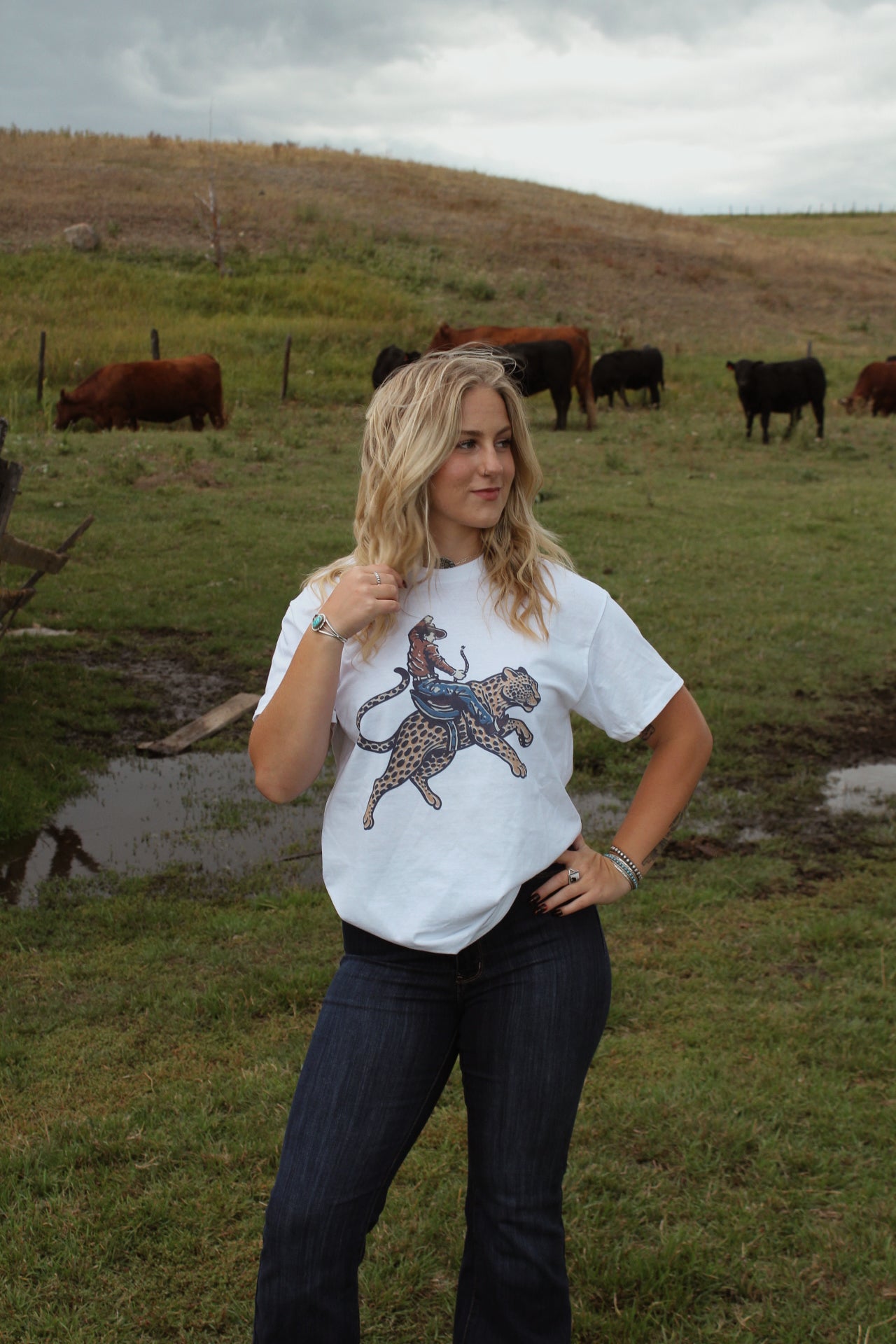 Wrangled Wild Tee