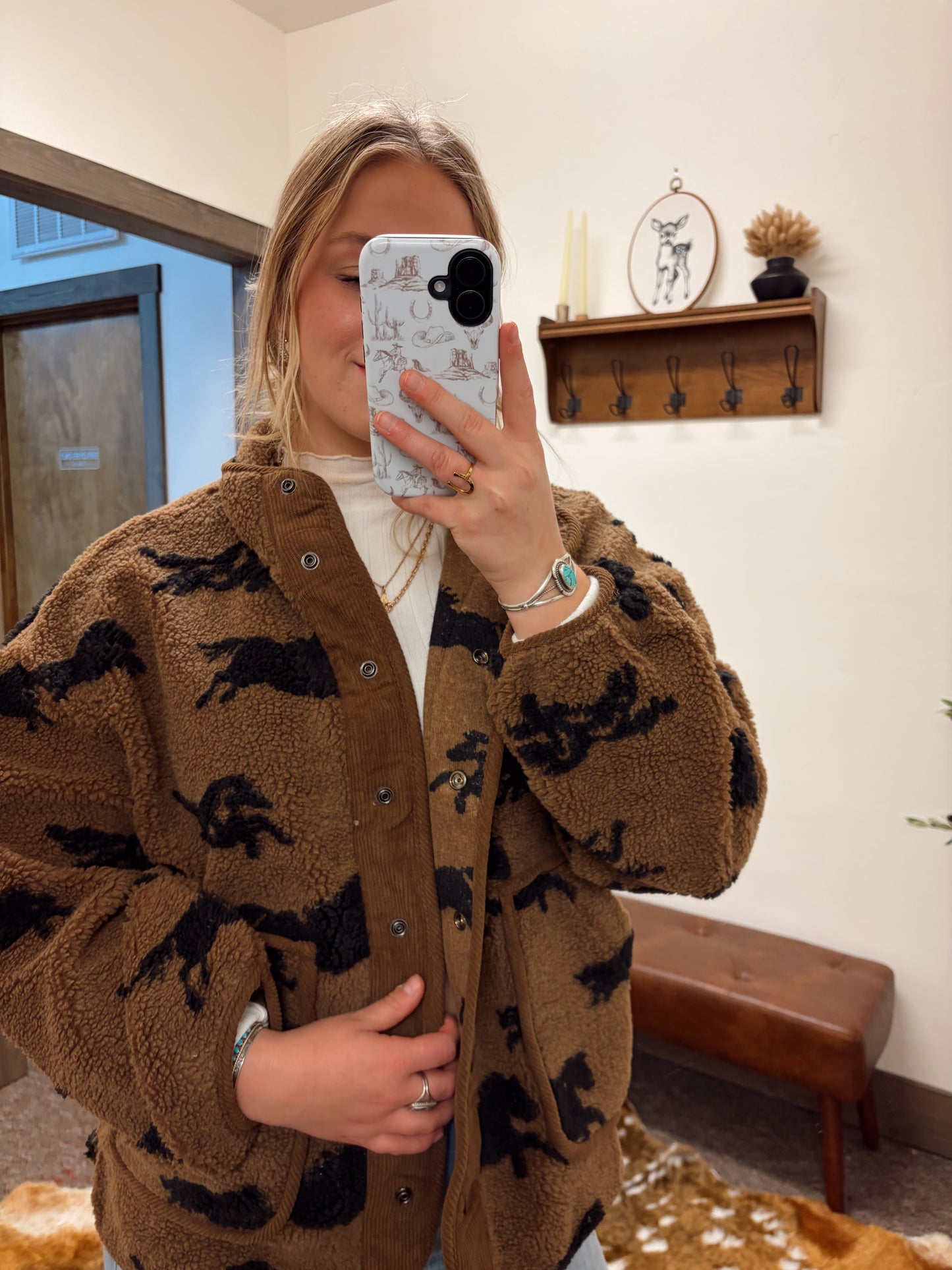 Cowgirl Comfort Sherpa