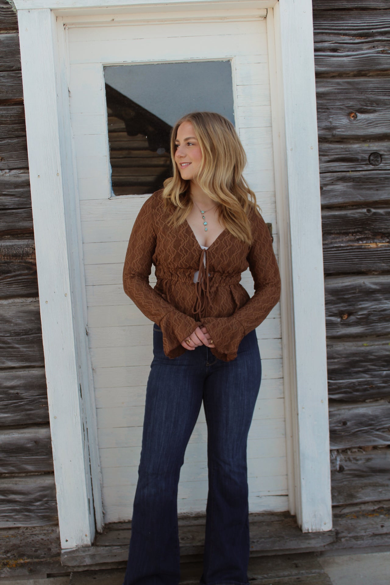 The Saddle Bloom Blouse