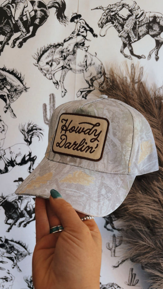 Howdy Darlin' Embroidered Trucker Hat
