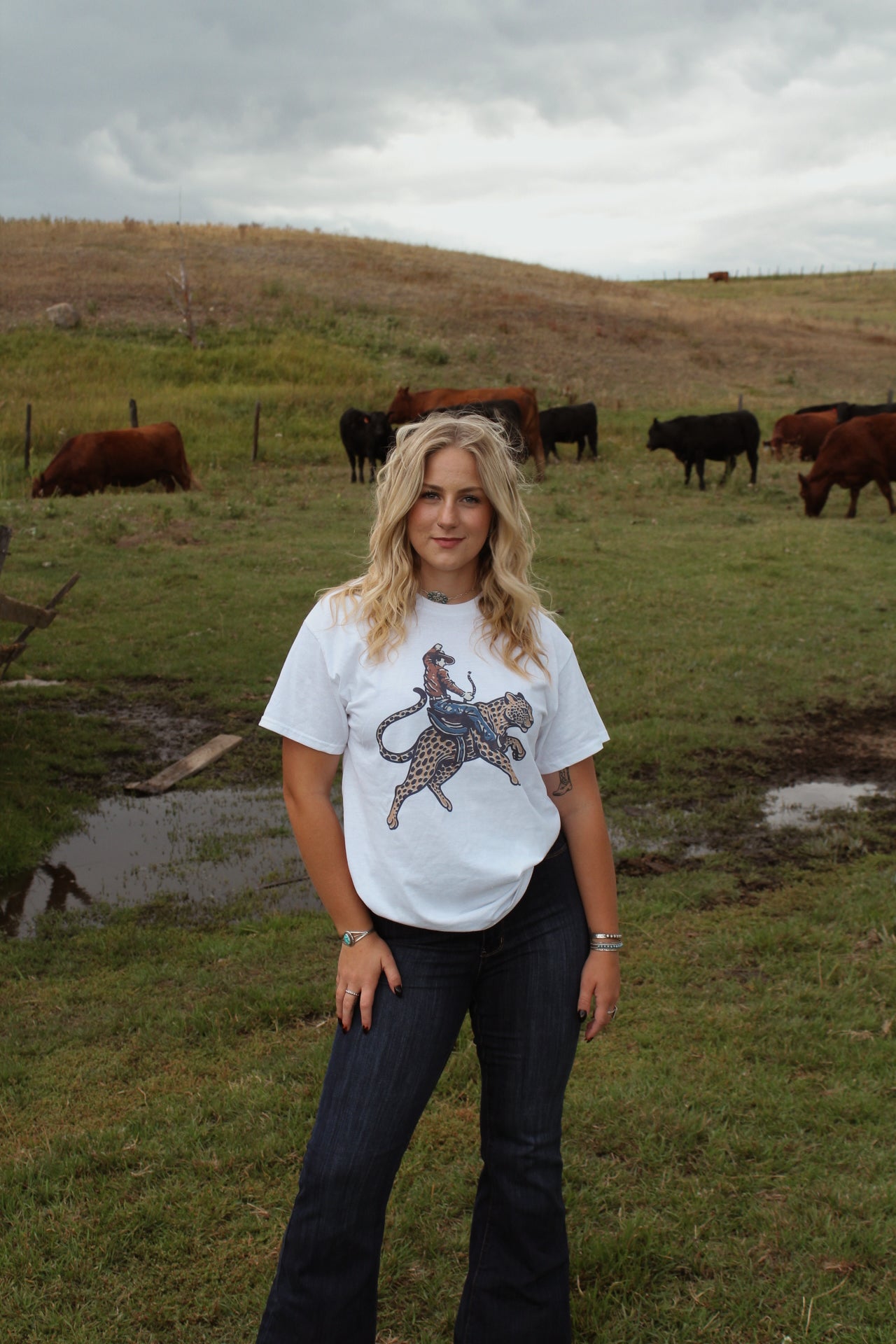 Wrangled Wild Tee
