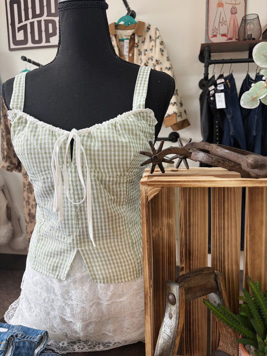 Willow Gingham Top