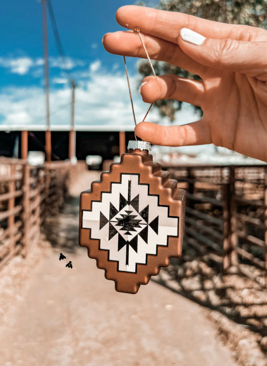 Tinsel Taos Ornament