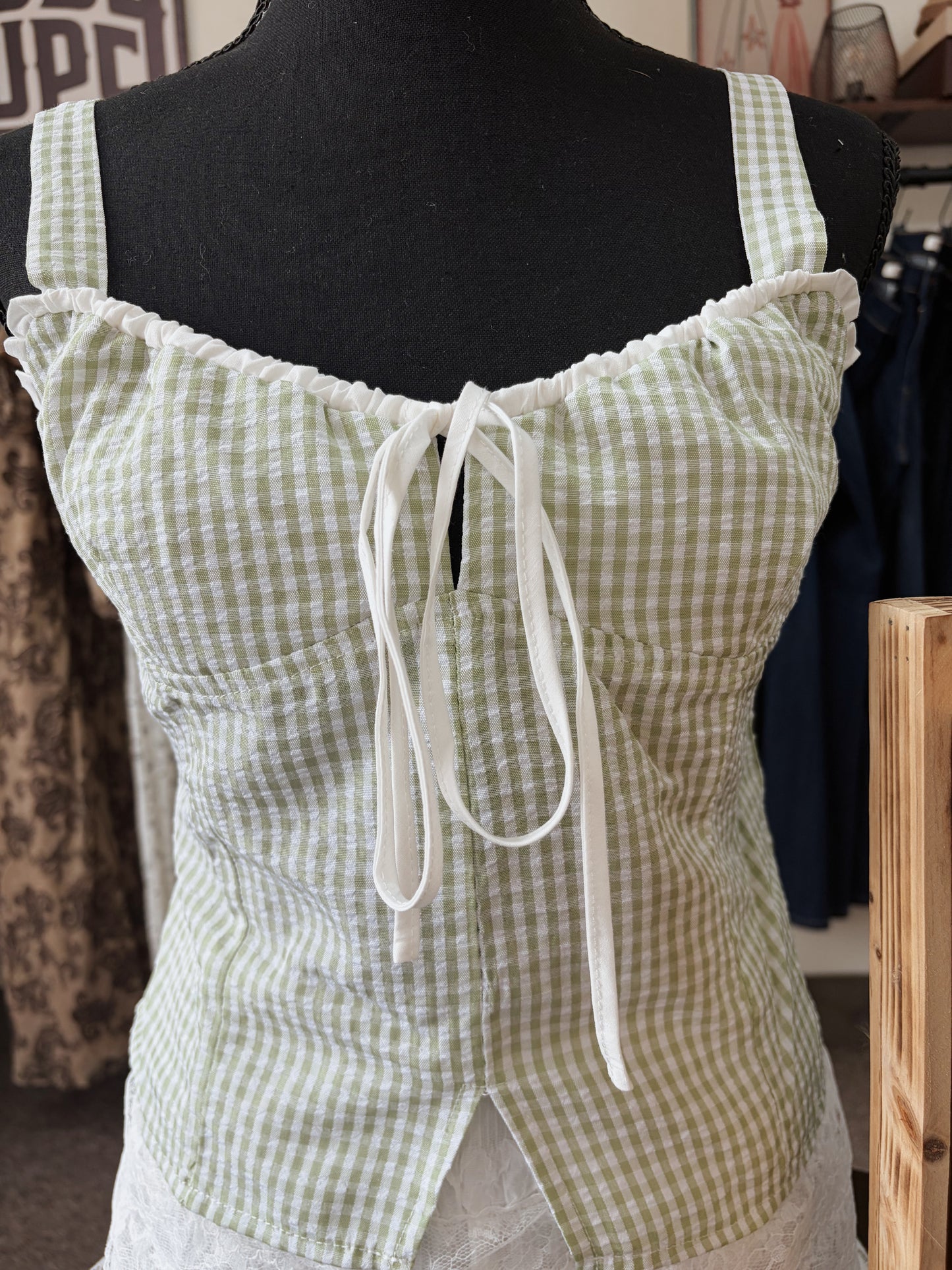 Willow Gingham Top