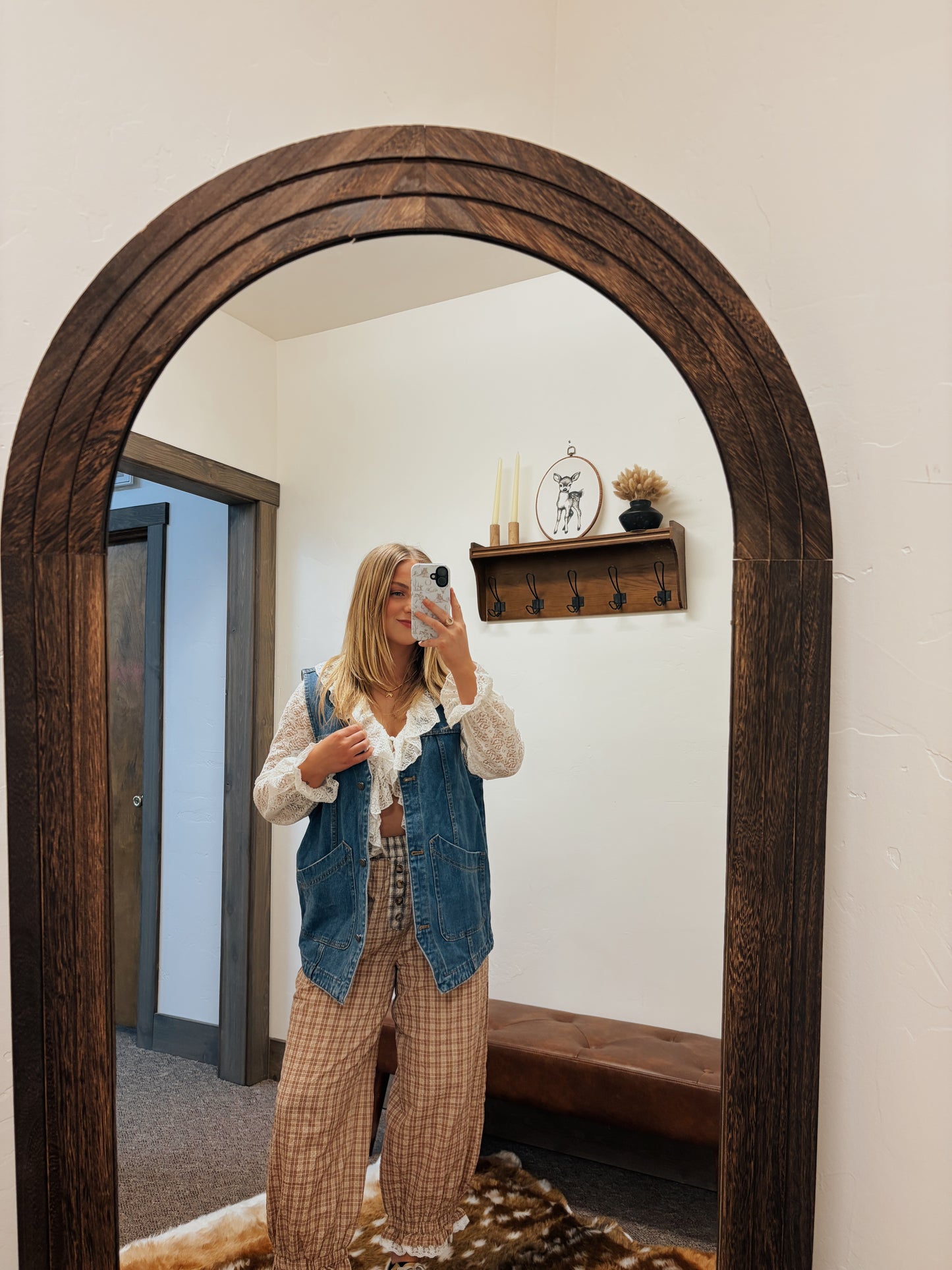 Golden Hour Denim Vest