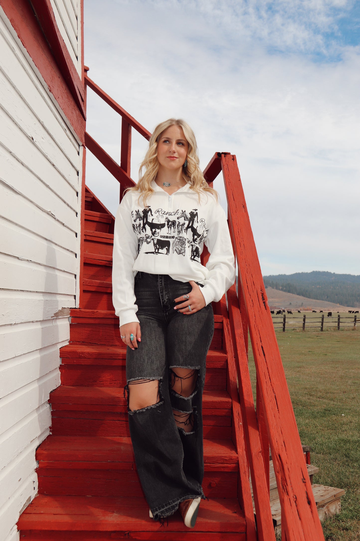 Ol Ranchin' Days Pullover
