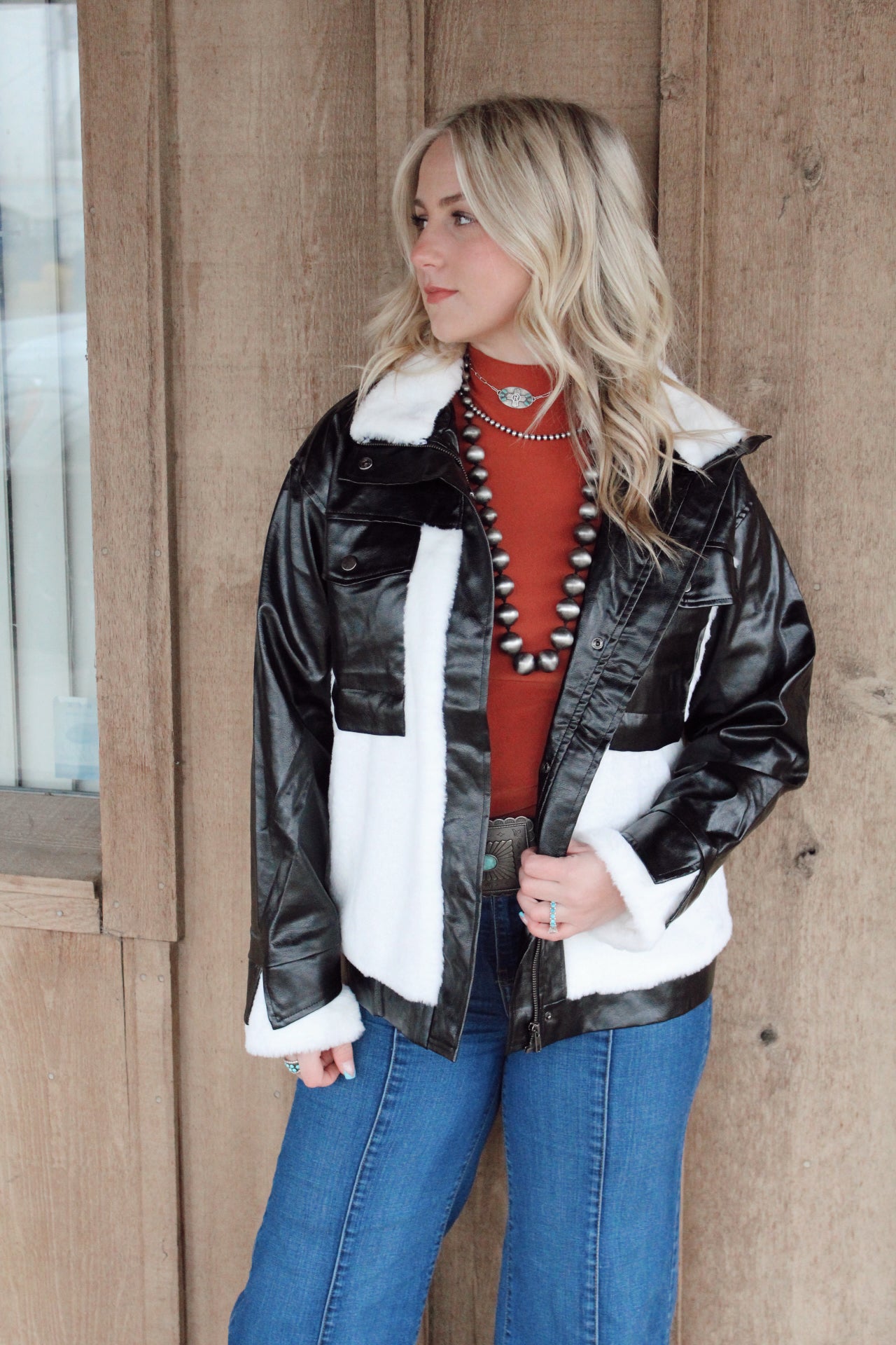 The Moolah leather jacket