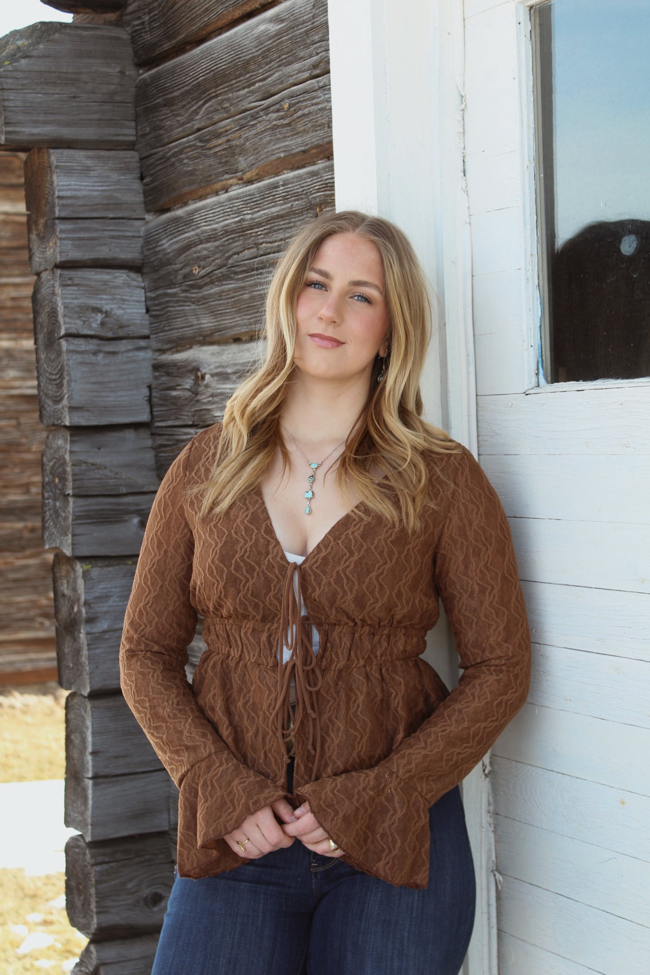 The Saddle Bloom Blouse