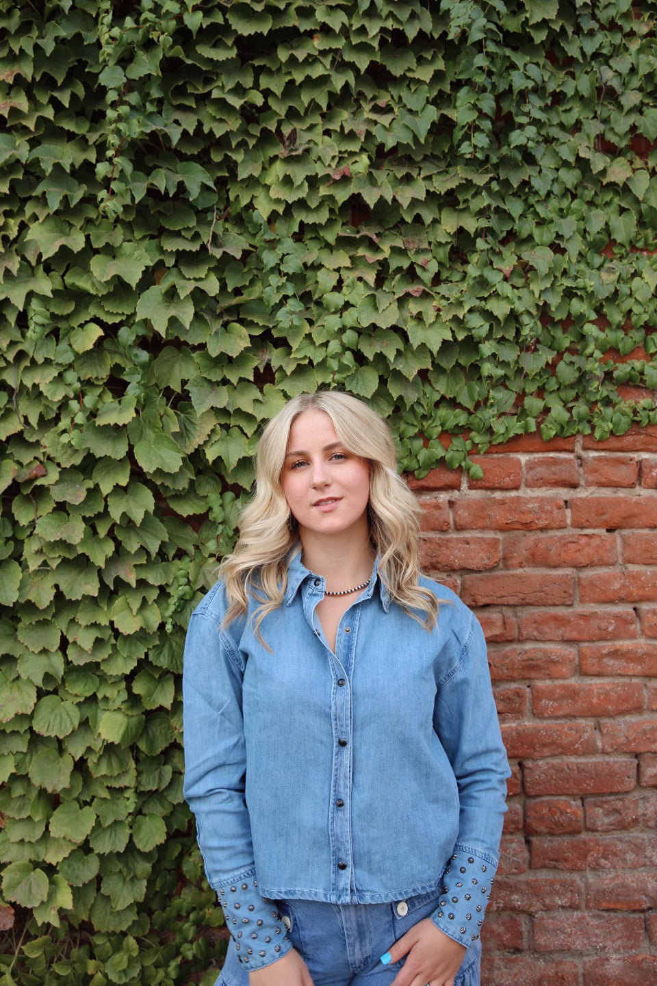 Denim Trails Button up