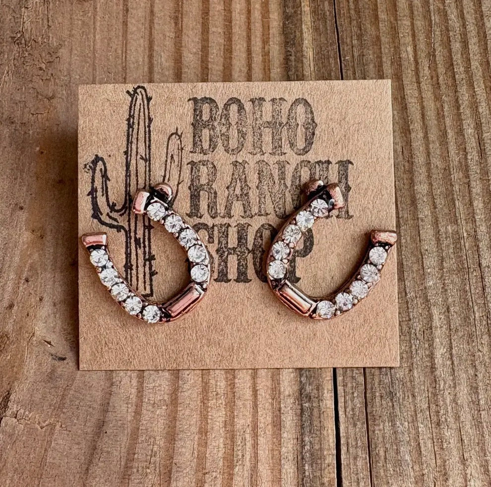 Lucky Rose Hoops