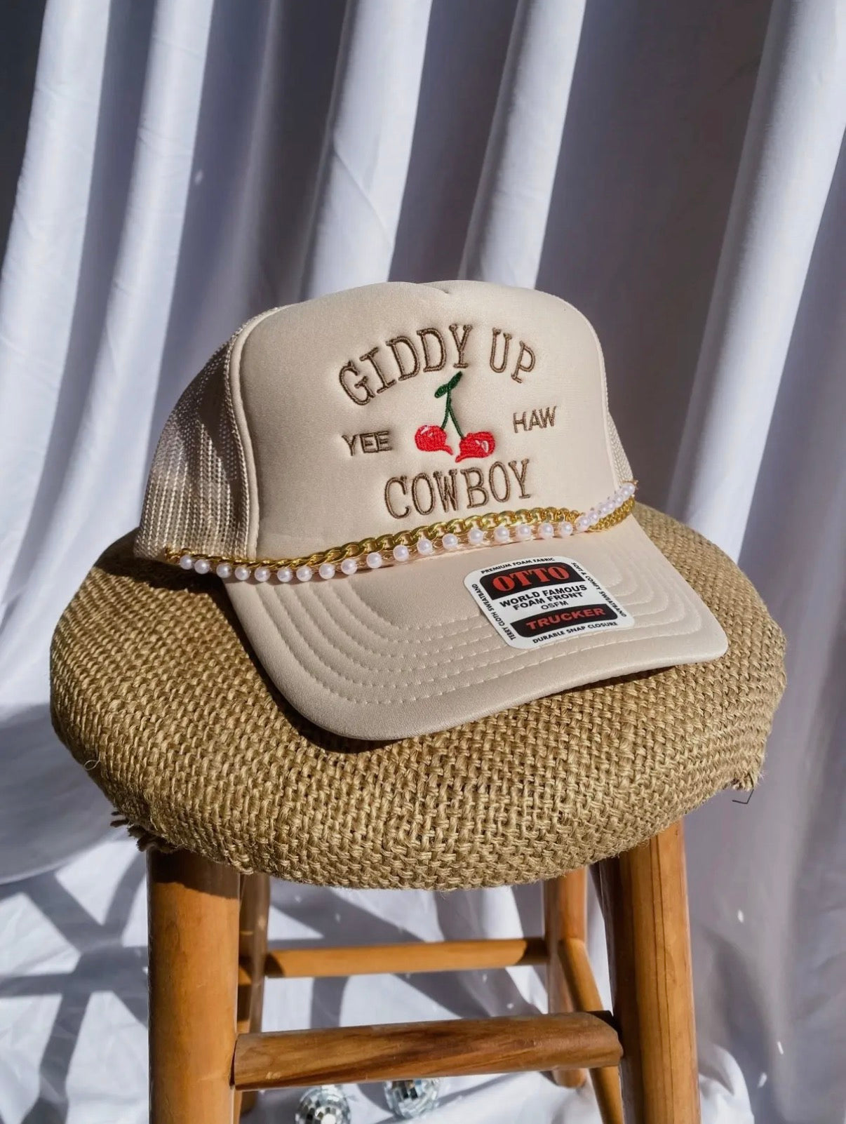 Cherry Cowboy Trucker