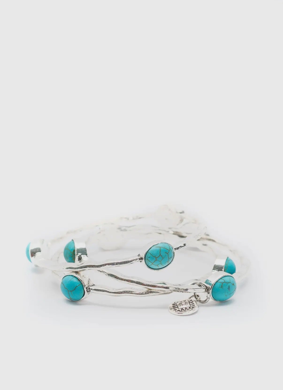 Prairie Sky Turquoise Bangle Set