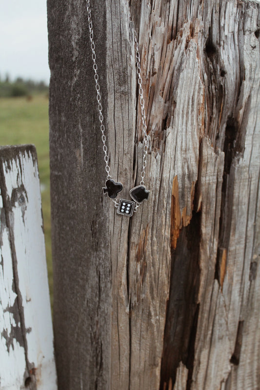 Wild Card Necklace