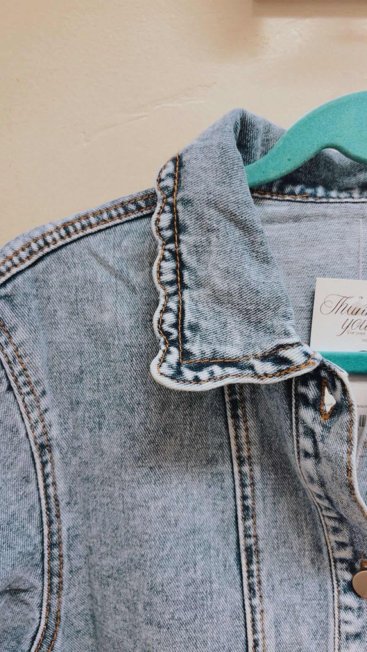 Bluebell Ruffle Denim Jacket