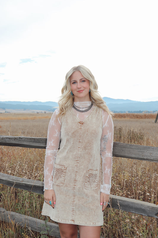 Boot Stitchin' Dress