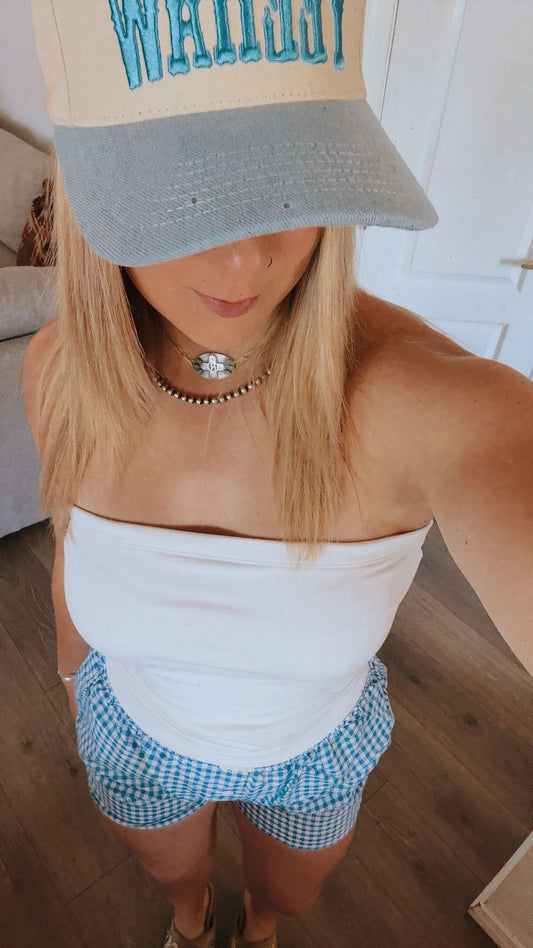 Gingham Boxer Shorts