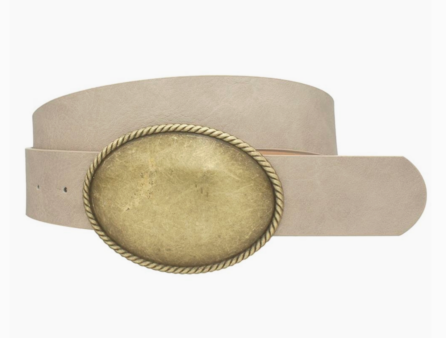 Golden Plains Oval Belt